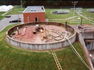 digester that needs to be cleaned