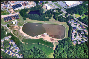 The Quarles Raw Water Reservoir in Cobb County, GA
